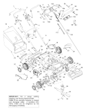 Page A Diagram and Parts List for 12AE465F701 2004 Yard Man Lawn Mower